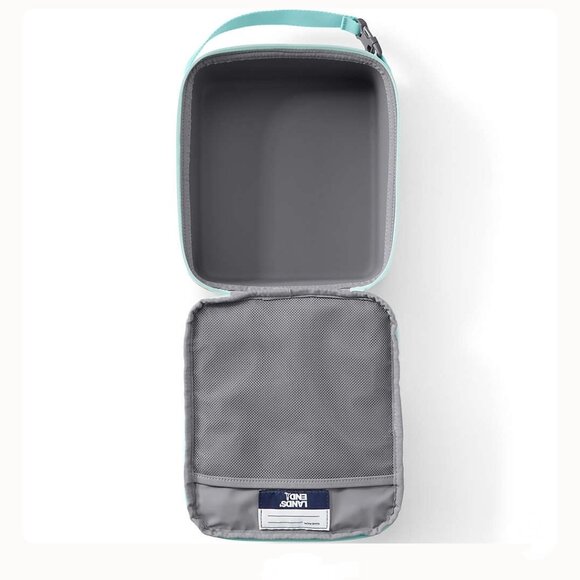 Lands End - Kids Insulated EZ Wipe Printed Lunch Box NWT - Picture 3 of 8